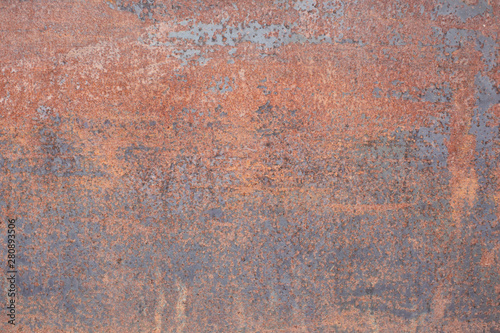 wheathered rust and scratched steel texture useful for background © Ravil