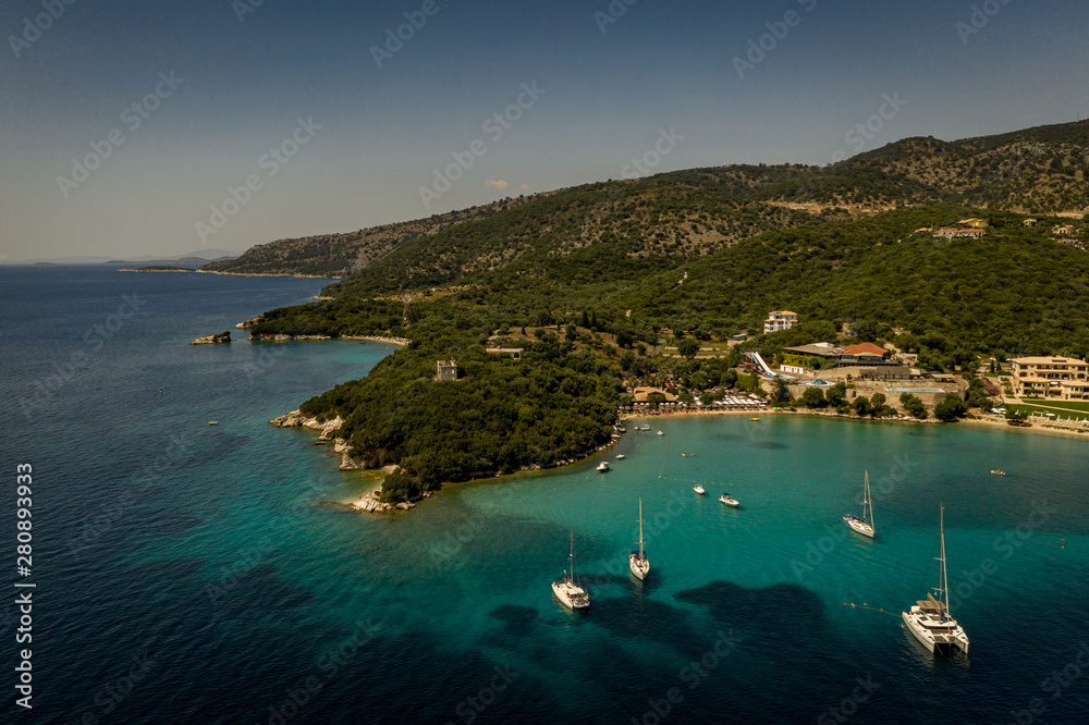 Epic Syvota coust view, Greece