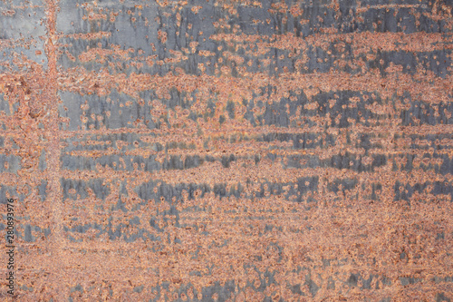 wheathered rust and scratched steel texture useful for background