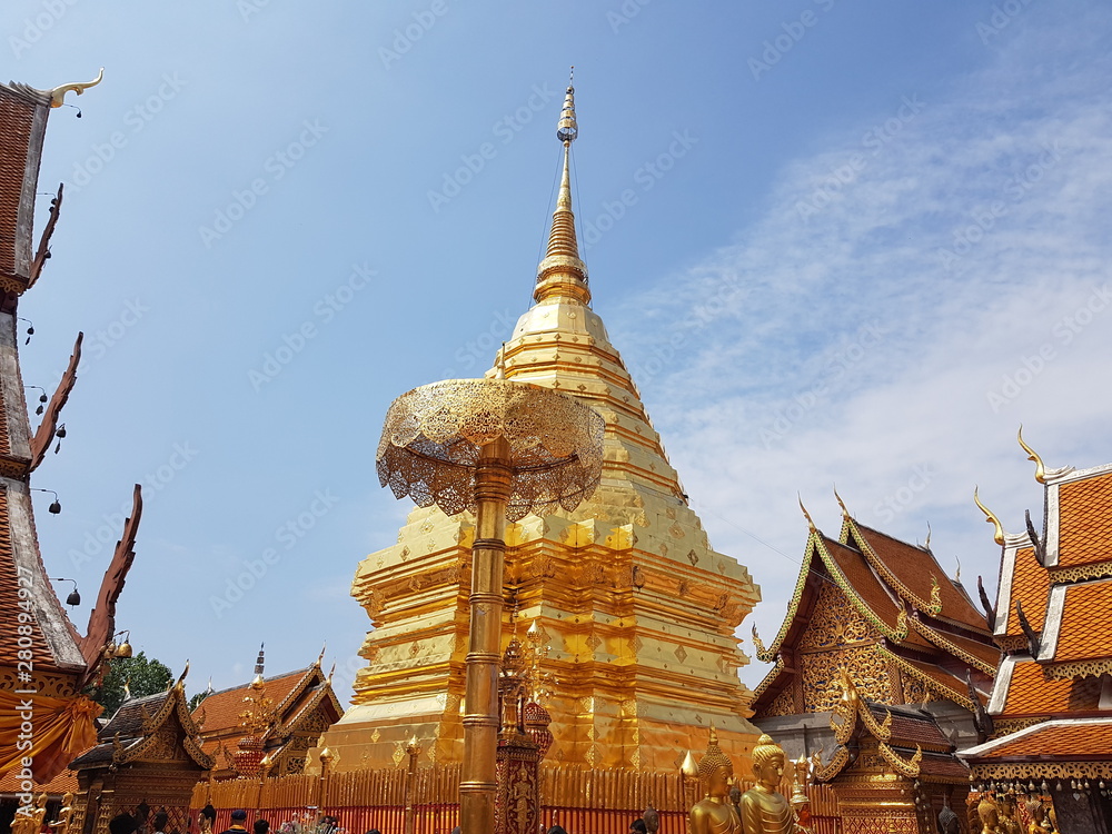 Fototapeta premium Phra That Doi Suthep Temple, Chiang Mai