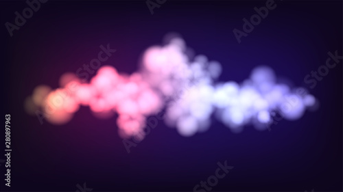 Fume cloud smoke vector abstract background
