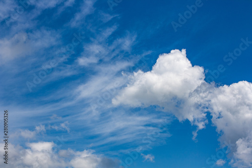 landscape of summer high blue sky, background image © Владимир Ушаров