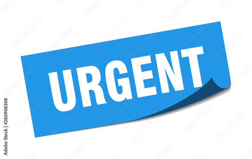 urgent sticker. urgent square isolated sign. urgent urgent sticker. urgent square isolated sign. urgent