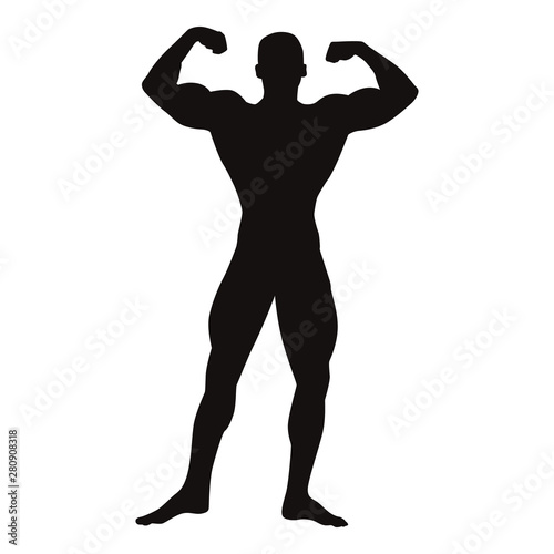 Bodybuilder Silhouettes	