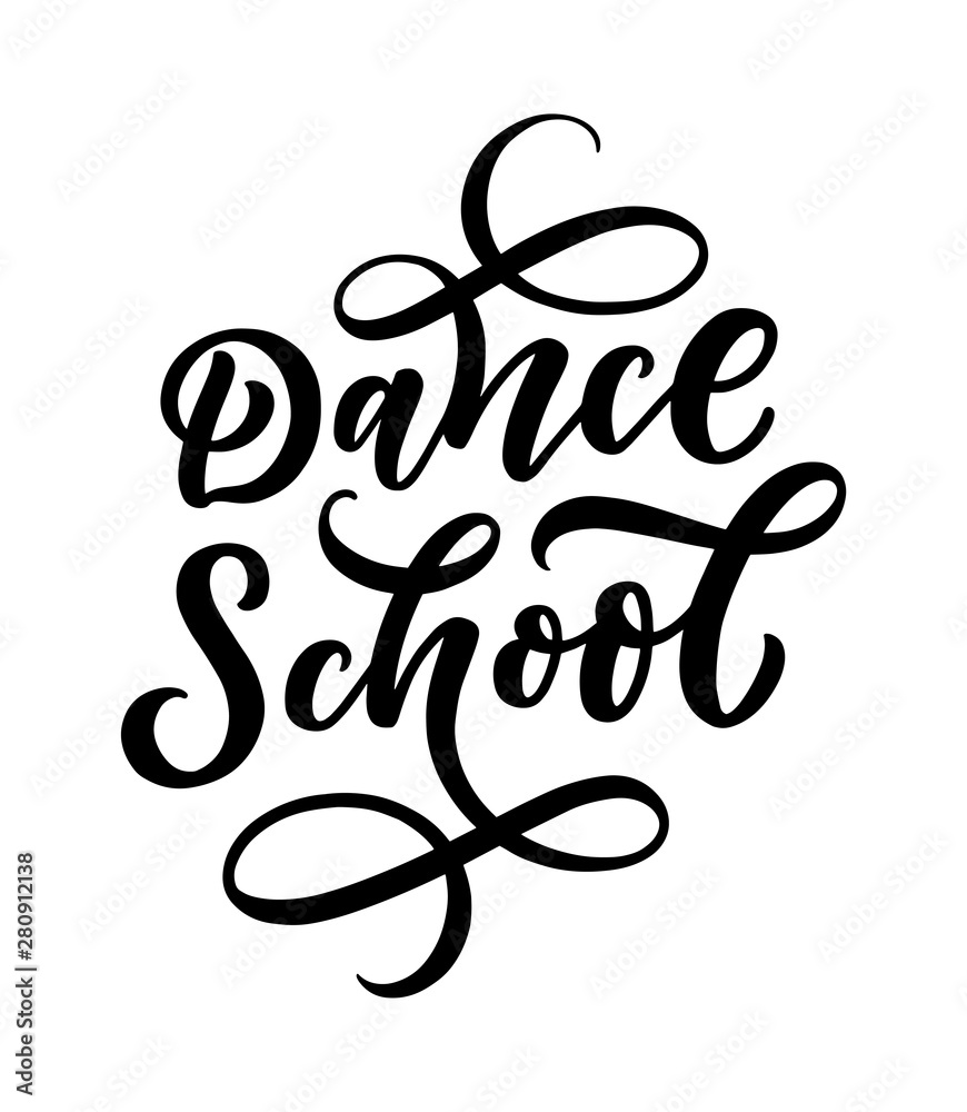 Hand drawn phrase about dance for print, logo and poster design. Lettering quote and creative concept. Vector Hand drawn phrase about dance for print, logo and poster design. Lettering quote and creative concept. Vector
