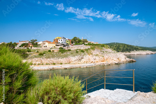 Fototapeta Naklejka Na Ścianę i Meble -  Aussicht auf die Stadt in Kroatien