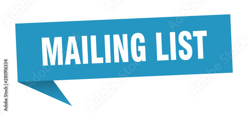 mailing list