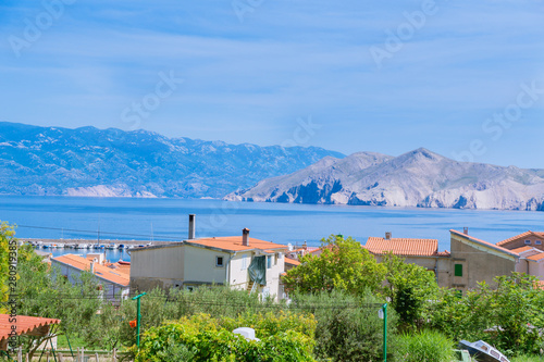 Fototapeta Naklejka Na Ścianę i Meble -  Aussicht auf´s Meer, Kroatien