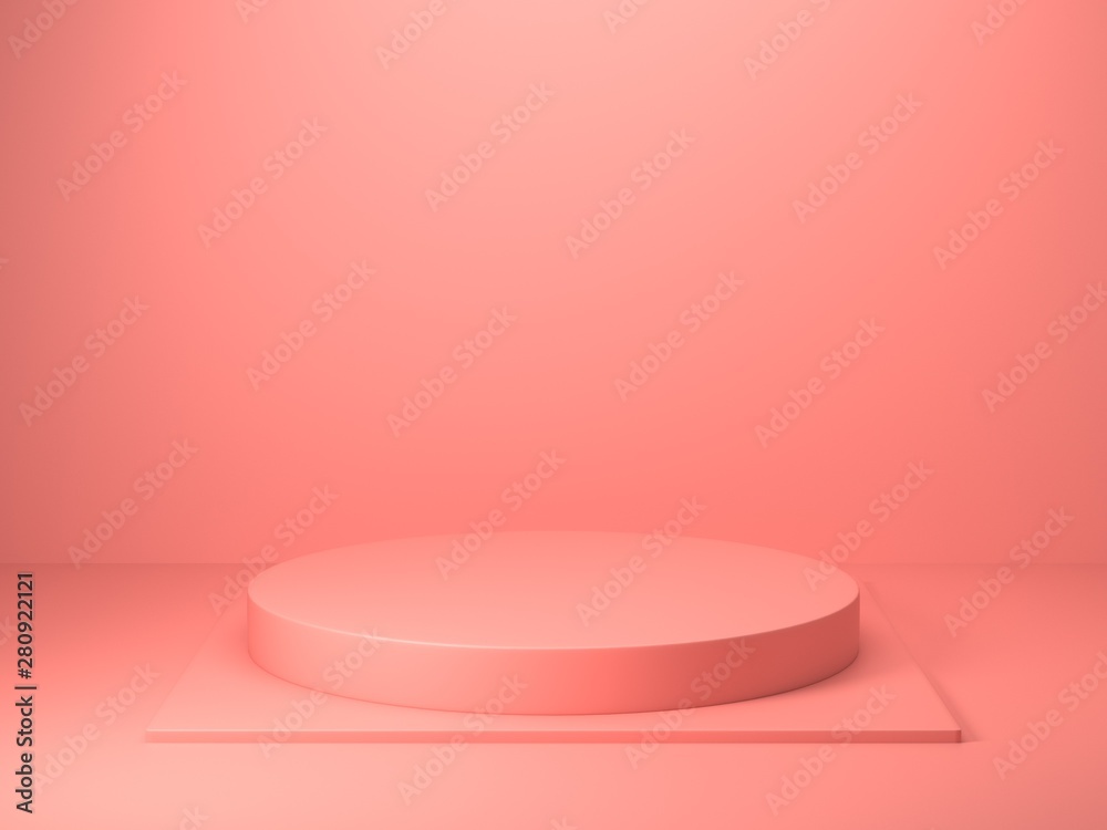 3d Render image of abstract pink color geometric shape background, modern minimalist mockup for podium display or showcase 3d Render image of abstract pink color geometric shape background, modern minimalist mockup for podium display or showcase
