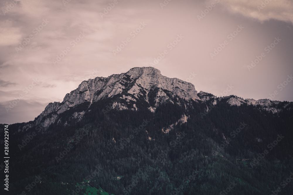 Otscher mountain in the Ybbstaller alpen in Austria