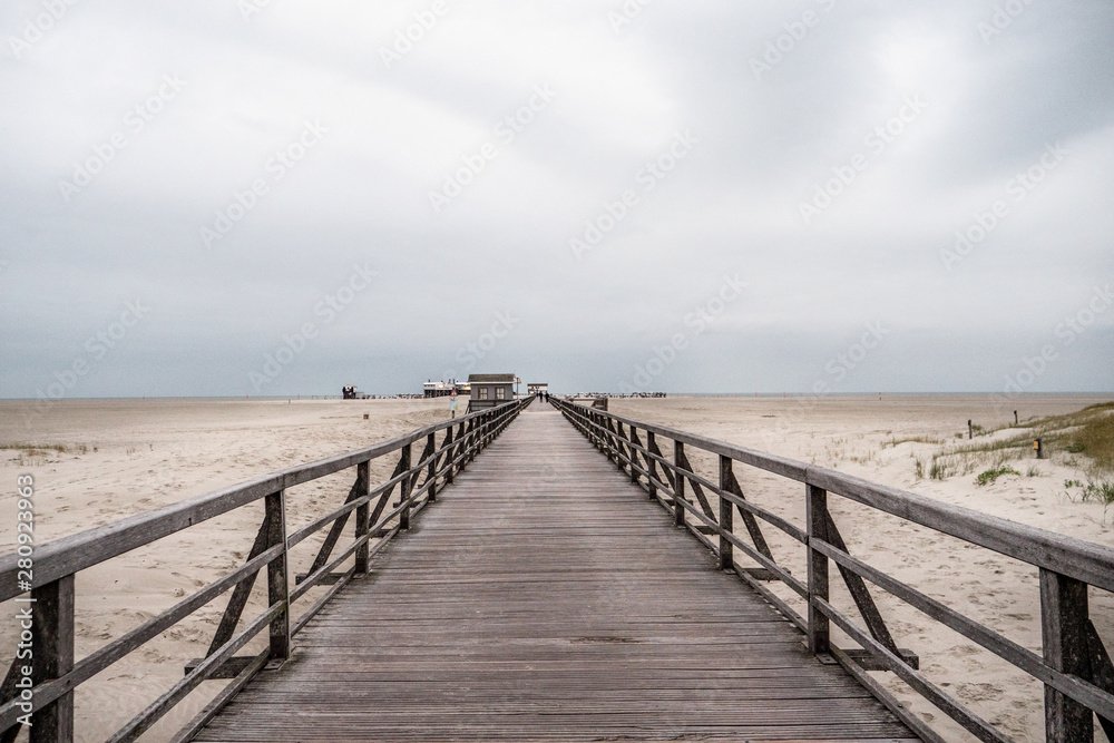 pier on the beach