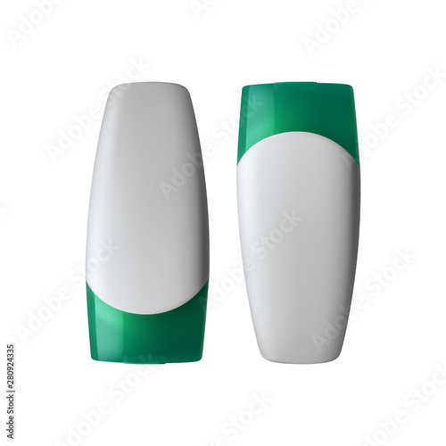 Shampoo and hair conditioner.