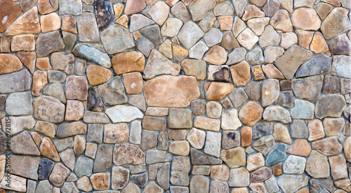 Natural stone wall or fence texture
