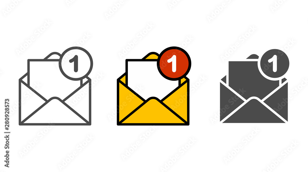 Mail vector icon sign symbol Mail vector icon sign symbol