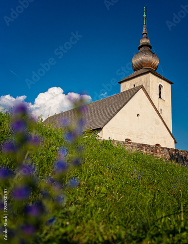 Medieval protestant church ...
