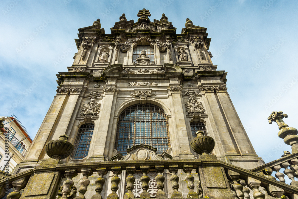 Church of Clerigos and the iconic Clerigos Tower, Porto, Portugal Church of Clerigos and the iconic Clerigos Tower, Porto, Portugal