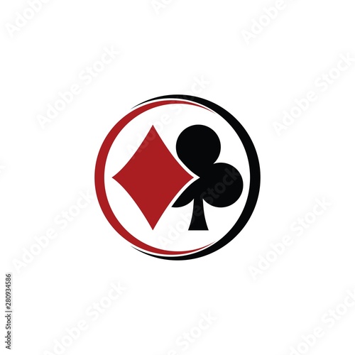 Vetor do Stock: Poker Club Logo Design for Casino Business, Gamble, Card  Game, Speculate, etc