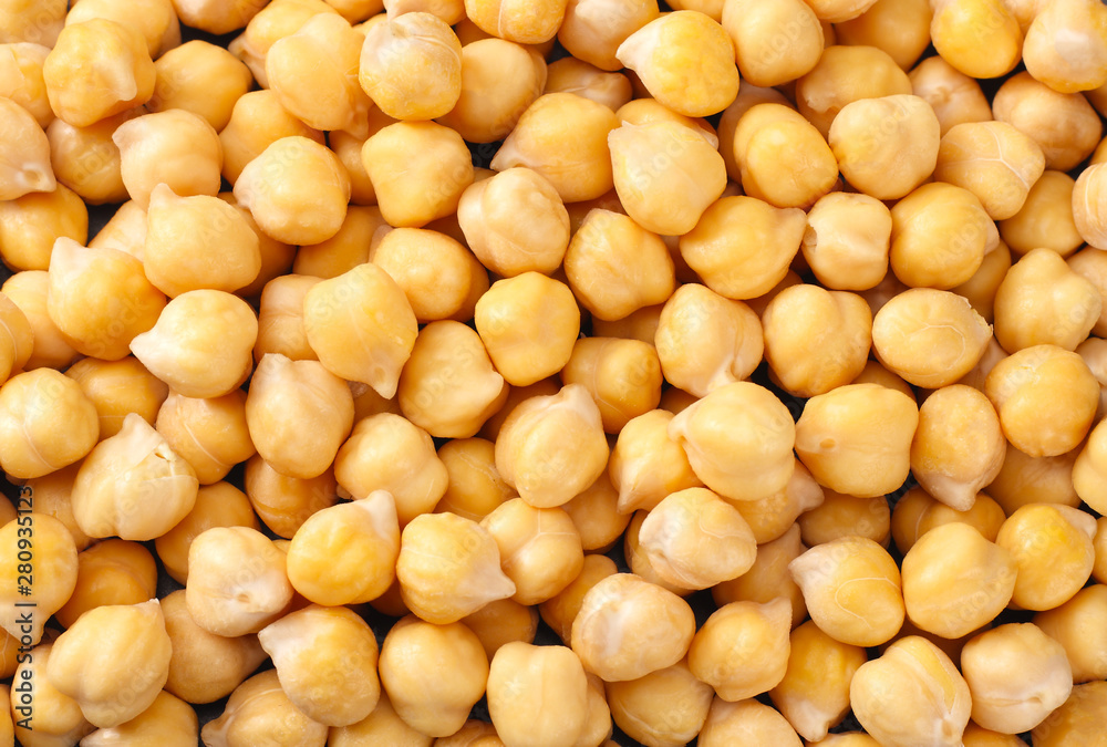 healthy food. chickpeas background. chickpeas texture. macro. top view healthy food. chickpeas background. chickpeas texture. macro. top view