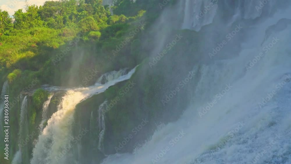 Iguazu falls detail