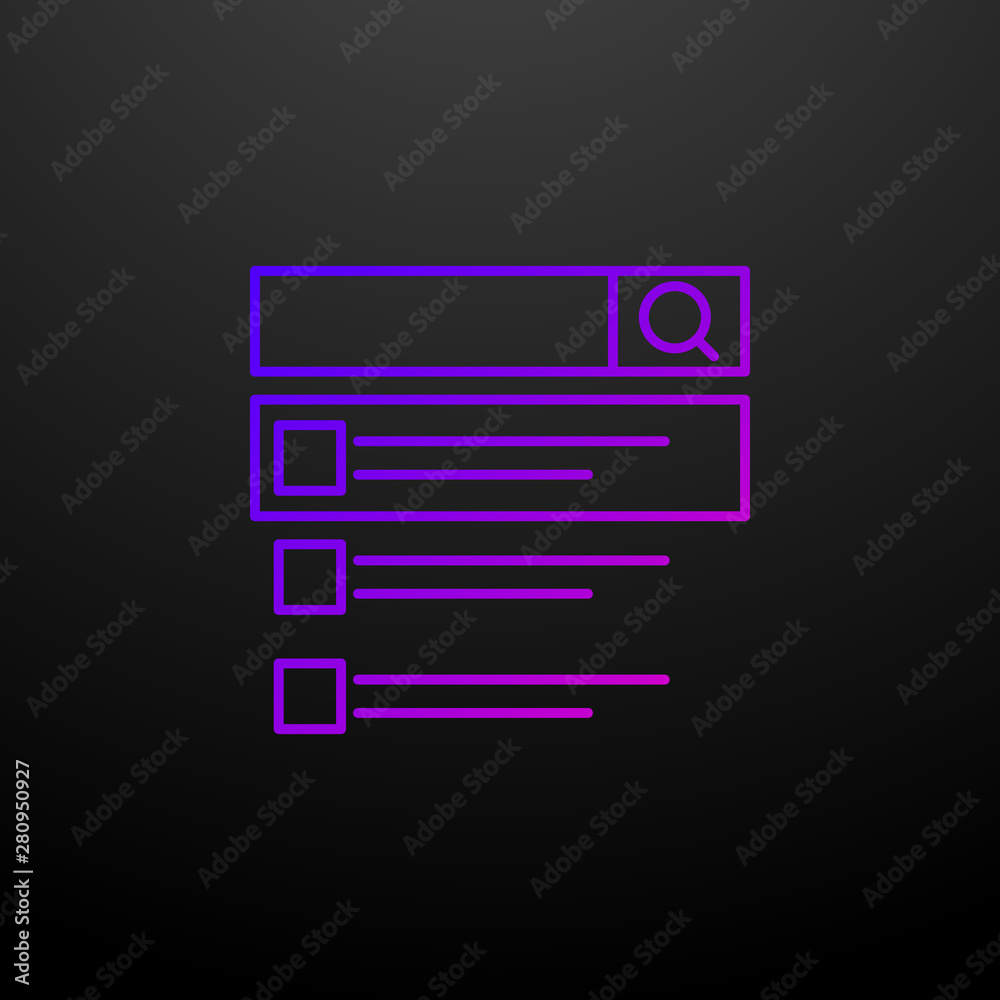 Choice search engine nolan icon. Elements of seo and online marketing set. Simple icon for websites, web design, mobile app, info graphics Choice search engine nolan icon. Elements of seo and online marketing set. Simple icon for websites, web design, mobile app, info graphics