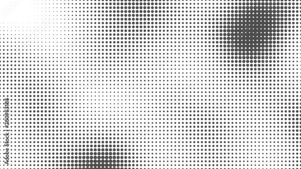 Abstract halftone motion background. Moving dots seamless loop Abstract halftone motion background. Moving dots seamless loop