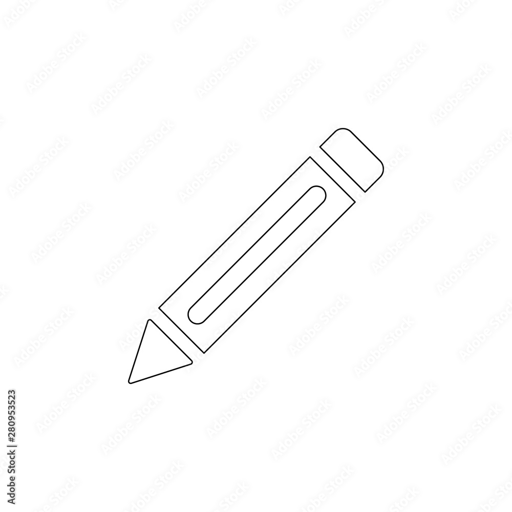 a pen icon. Element of web for mobile concept and web apps icon. Outline, thin line icon for website design and development, app development a pen icon. Element of web for mobile concept and web apps icon. Outline, thin line icon for website design and development, app development
