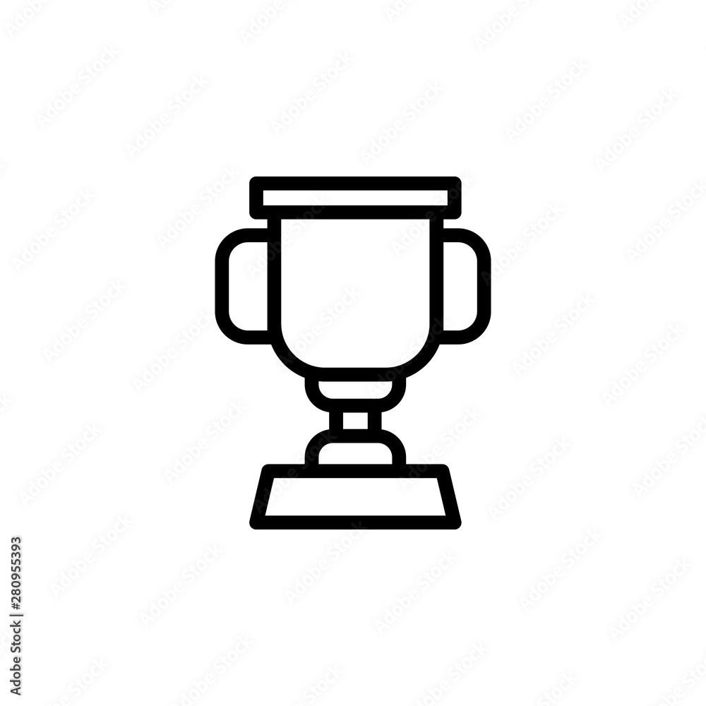 Cup, award icon. Element of Education icon. Thin line icon Cup, award icon. Element of Education icon. Thin line icon