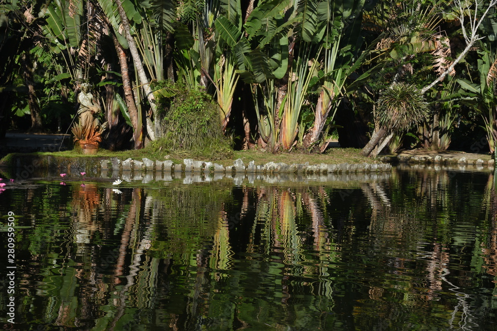Obraz premium pond in park