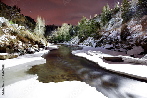 Clear Creek in Jefferson County, Colorado photo