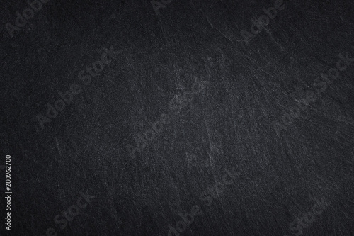 Dark grey black stone for background or natural black slate texture