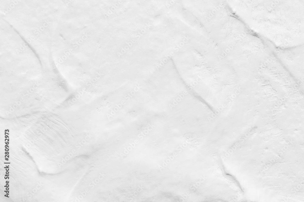 Fototapeta premium Texture of old white concrete wall background