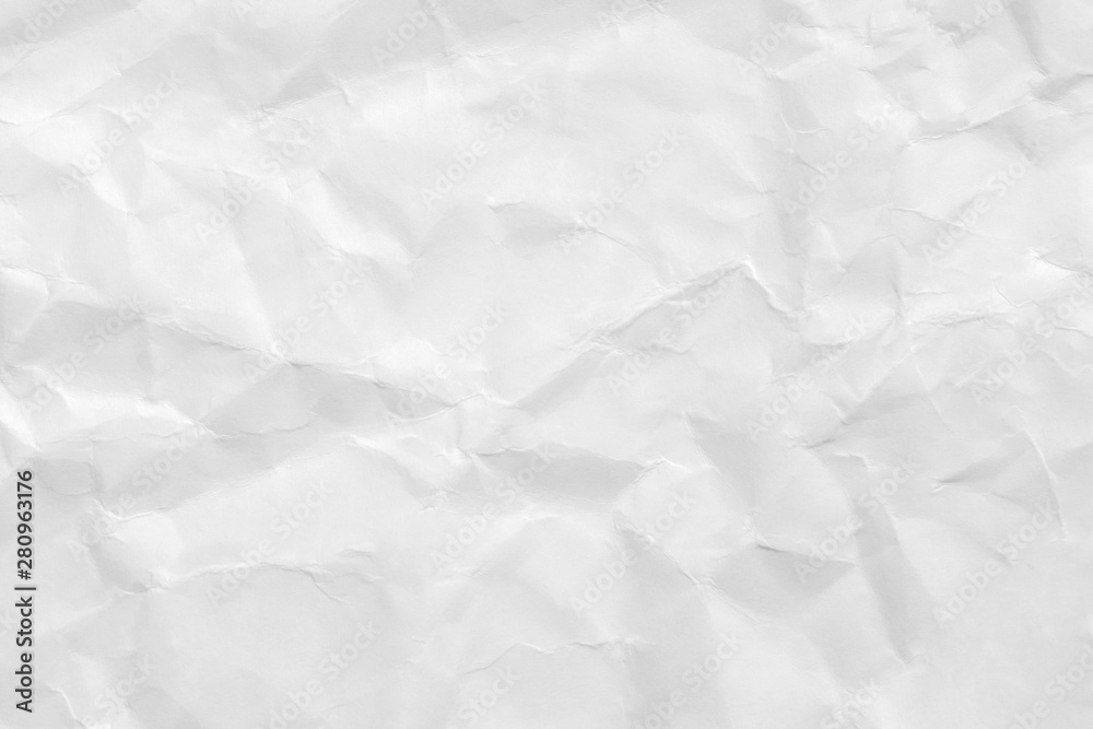 Clean white paper, wrinkled, abstract for background. Clean white paper, wrinkled, abstract for background.