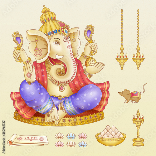 Ganesh Chaturthi festival symbol