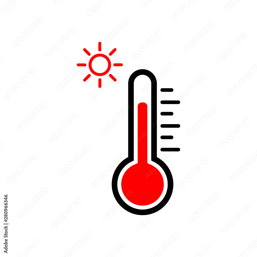 Thermometer symbol icon vector illustration Thermometer symbol icon vector illustration