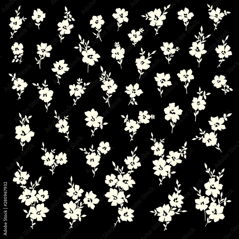 Vector illustration material of a beautiful flower Vector illustration material of a beautiful flower