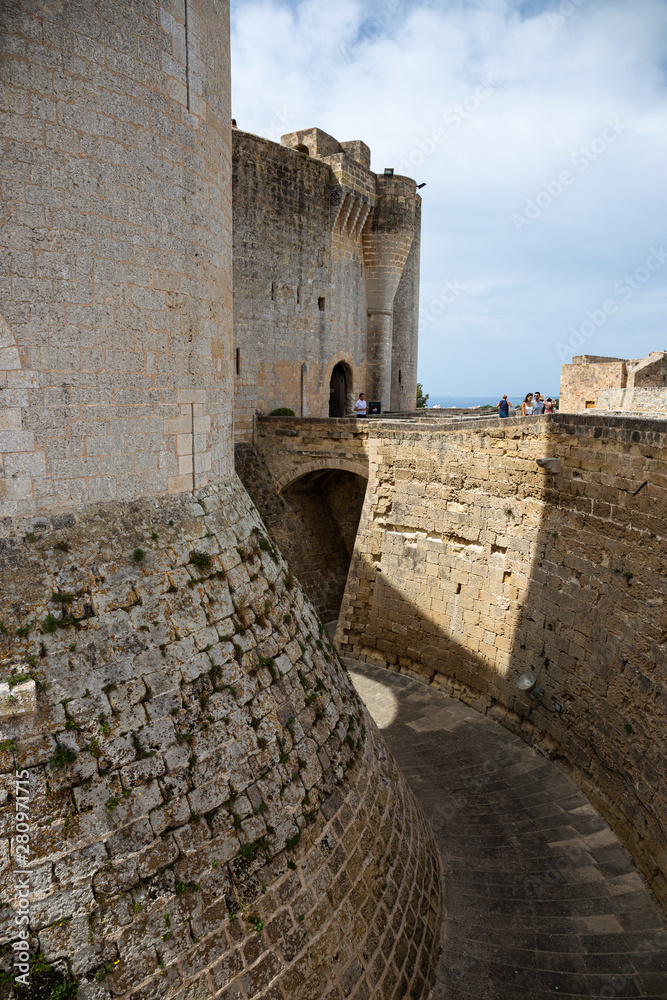 Fototapeta premium Bellver Castle in Palma-de-Mallorca, Spain