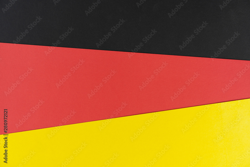 flag Germany, texture colored cardboard, copy space