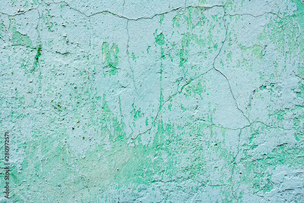 Obraz premium Texture of a concrete wall with cracks and scratches which can be used as a background