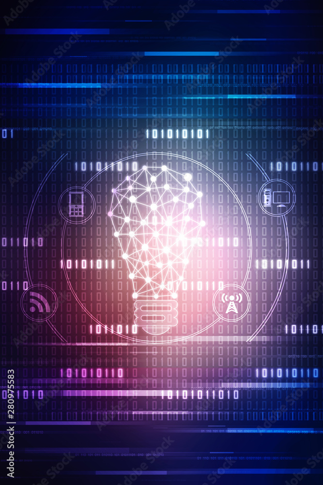 bulb future technology, innovation background, creative idea concept bulb future technology, innovation background, creative idea concept