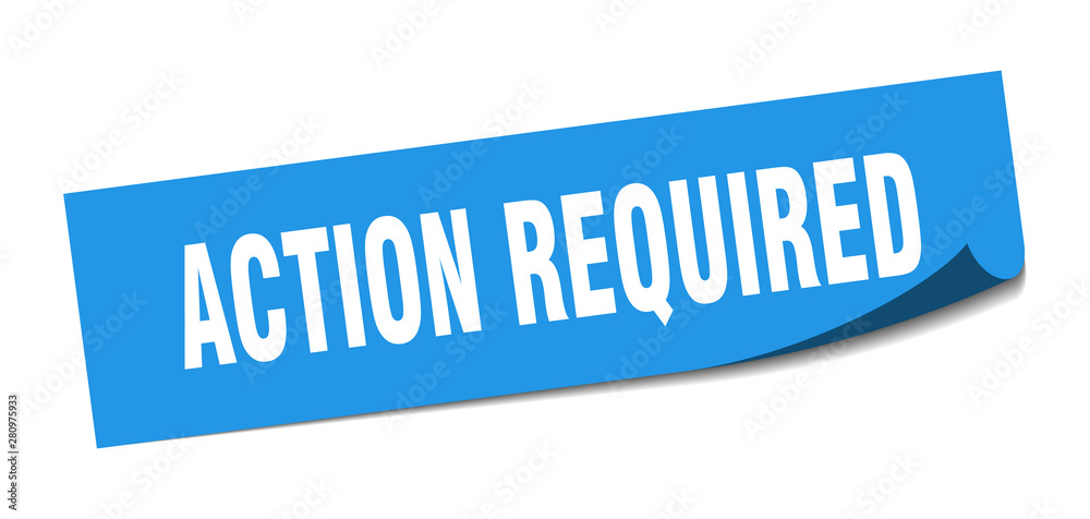 action required sticker. action required square isolated sign. action required action required sticker. action required square isolated sign. action required