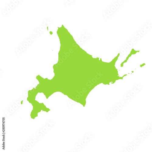 日本地図 地図 日本列島 日本 図形 北海道 本州 四国 九州 Stock イラスト Adobe Stock