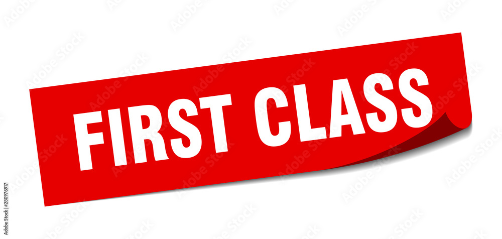 first class sticker. first class square isolated sign. first class first class sticker. first class square isolated sign. first class