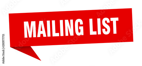 mailing list