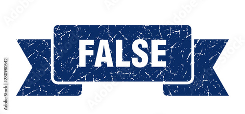false