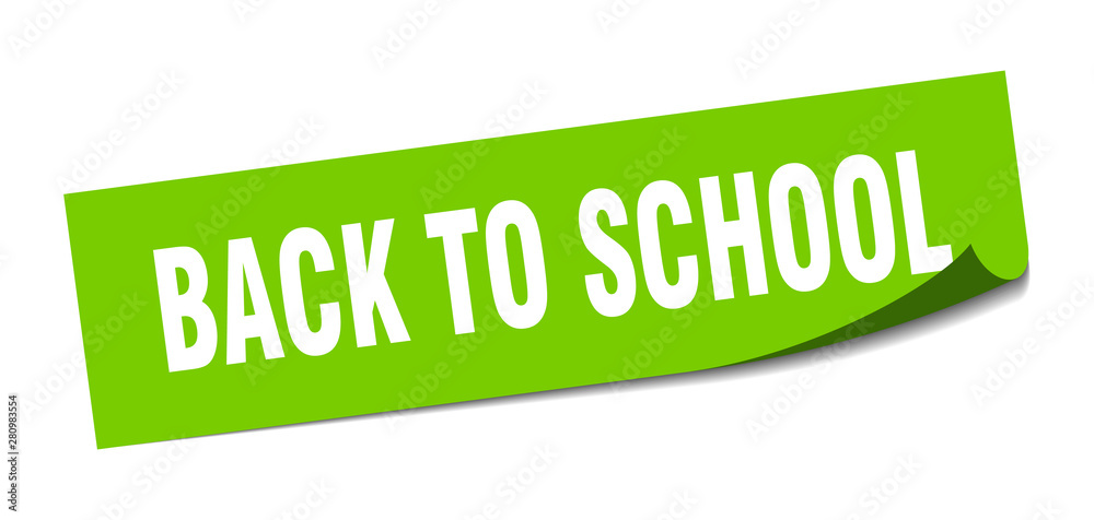 back to school sticker. back to school square isolated sign. back to school back to school sticker. back to school square isolated sign. back to school