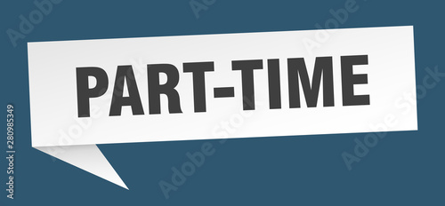 Obraz na plátně part-time