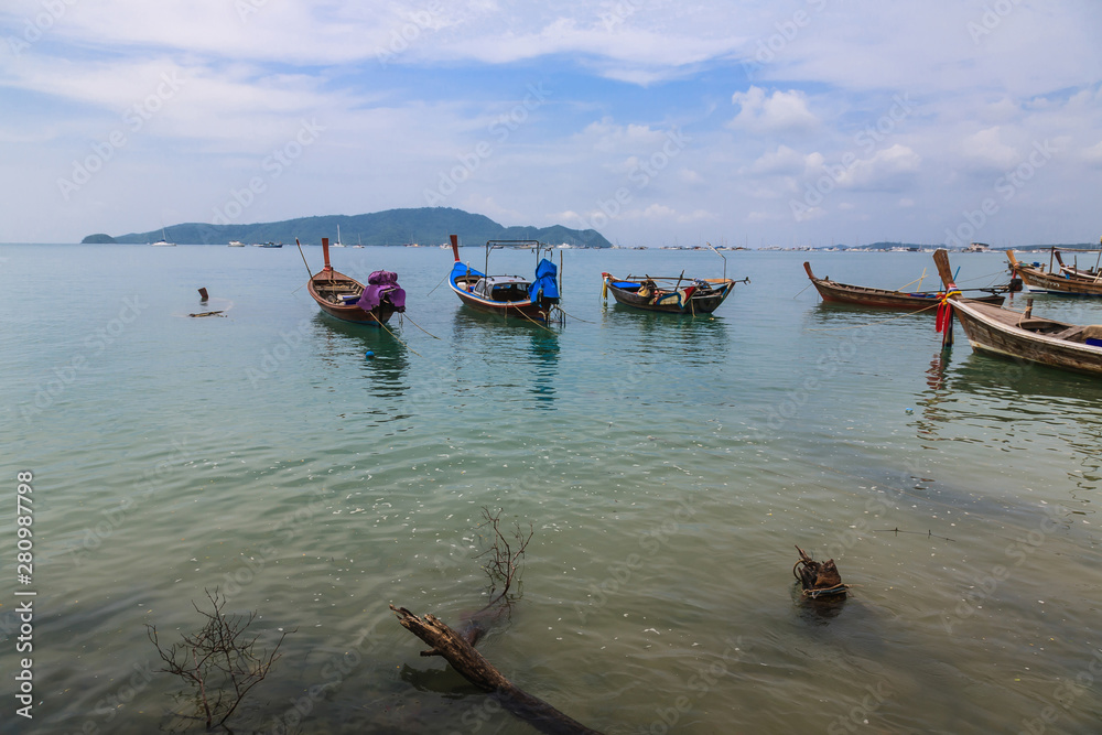 custom made wallpaper toronto digitalPier at Chalong Bay, Phuket, Thailand