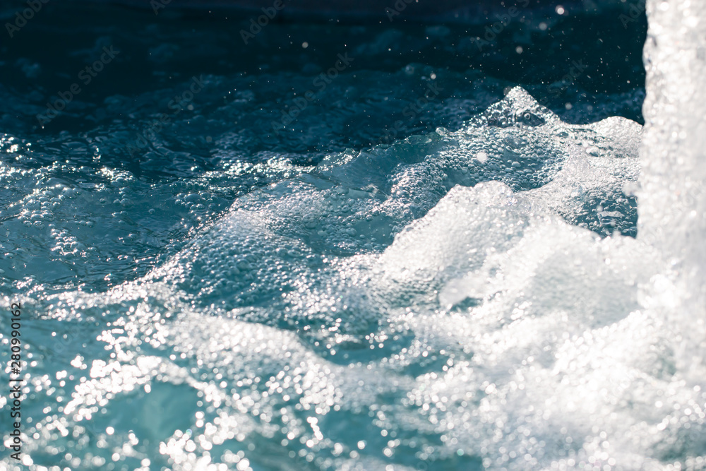 Obraz premium water with splashes as background