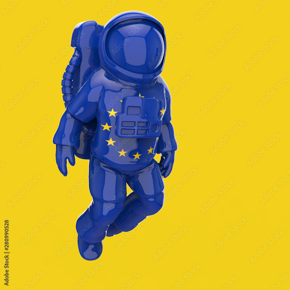 Astronaut concept - 3D Illustration Astronaut concept - 3D Illustration