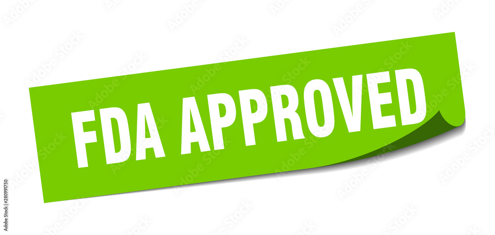 fda approved sticker. fda approved square isolated sign. fda approved fda approved sticker. fda approved square isolated sign. fda approved